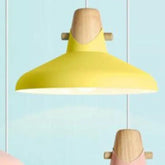 Yellow Bell Jar Kitchen Modern Pendant Light - Clowas